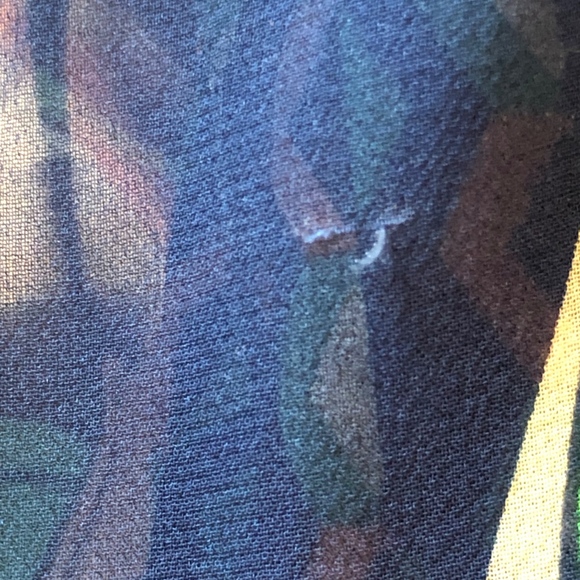 Maeve Layered Floral Silk Dress-Xs - Picture 5 of 5